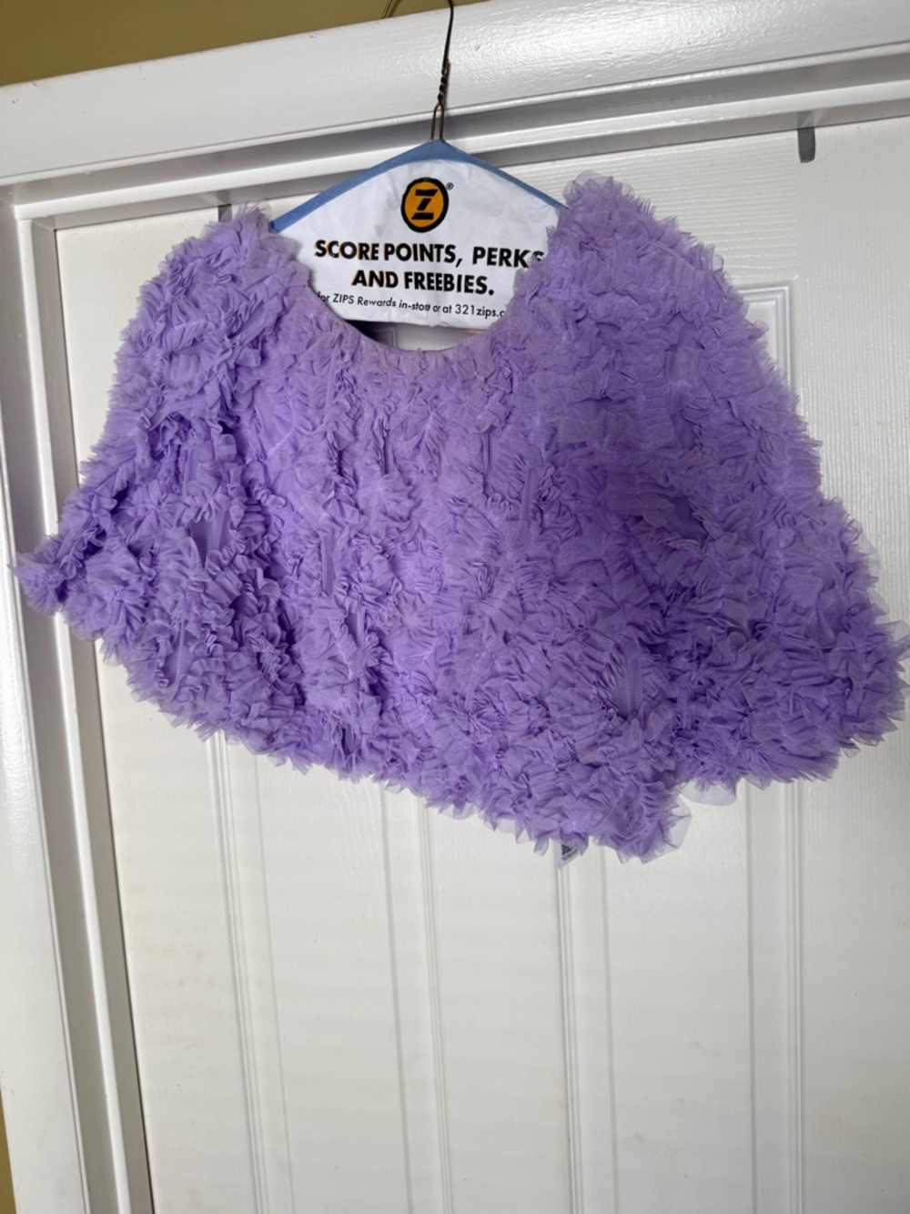 ASOS Lavender Textured Cropped Jacket